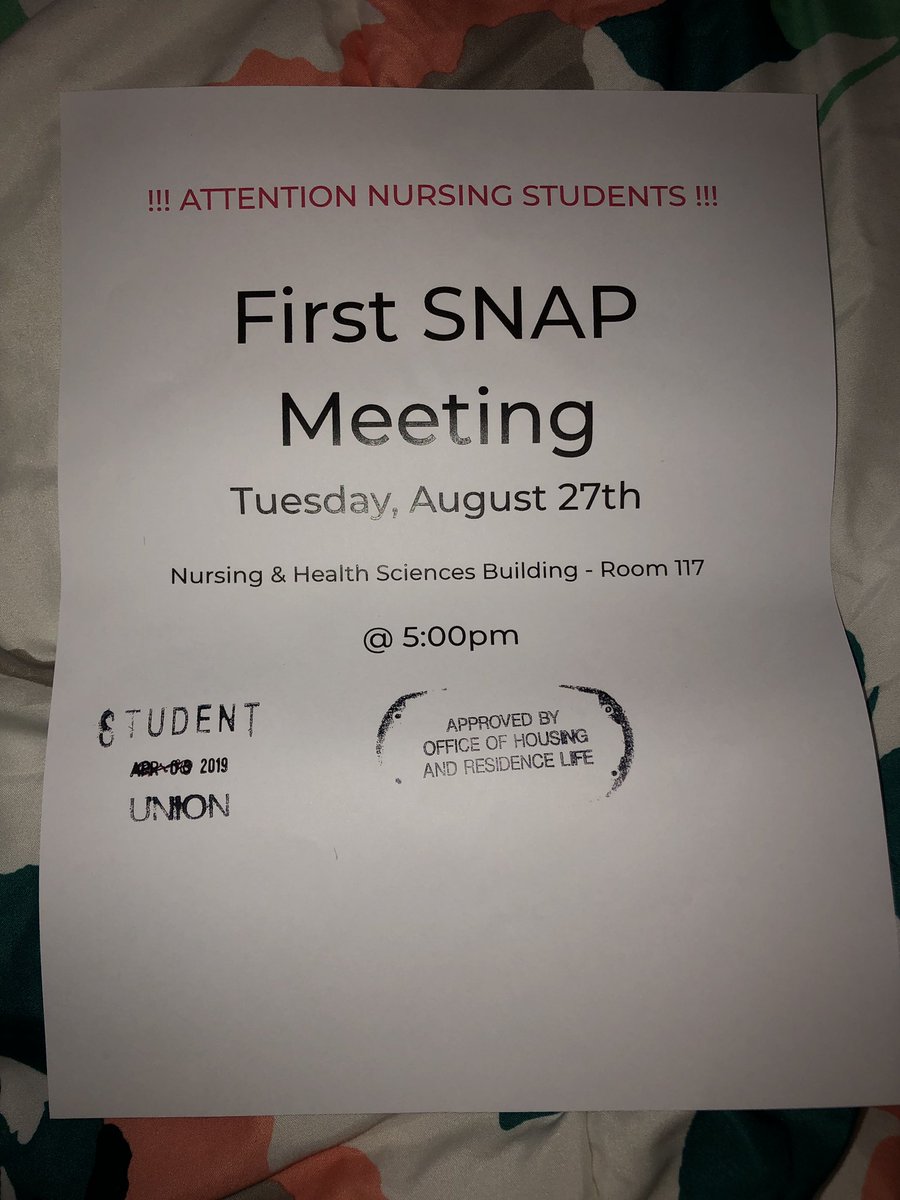SnapUpj's tweet image. Hello all! Please don’t forget about our first meeting tomorrow at 5pm in rm 117!! We will be discussing some very important topics/events! Spread the word!