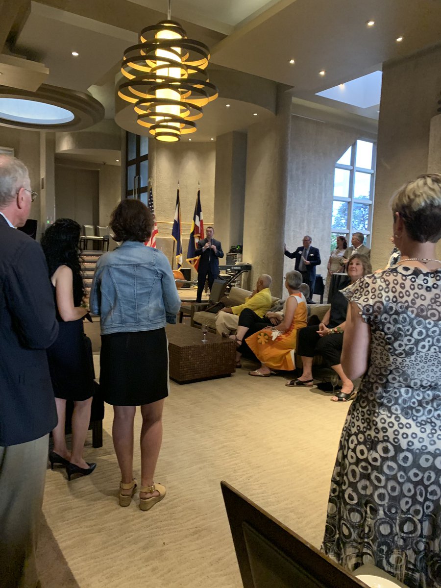 JaneC_EUA's tweet photo. Thanks to Interlock Construction Corp for hosting @EUA at the @dplfriends #bookloversball Patron Party. We had a blast! #wearableherbs #cableland #bardattheball #libraries. https://t.co/e2T7WQPkVT