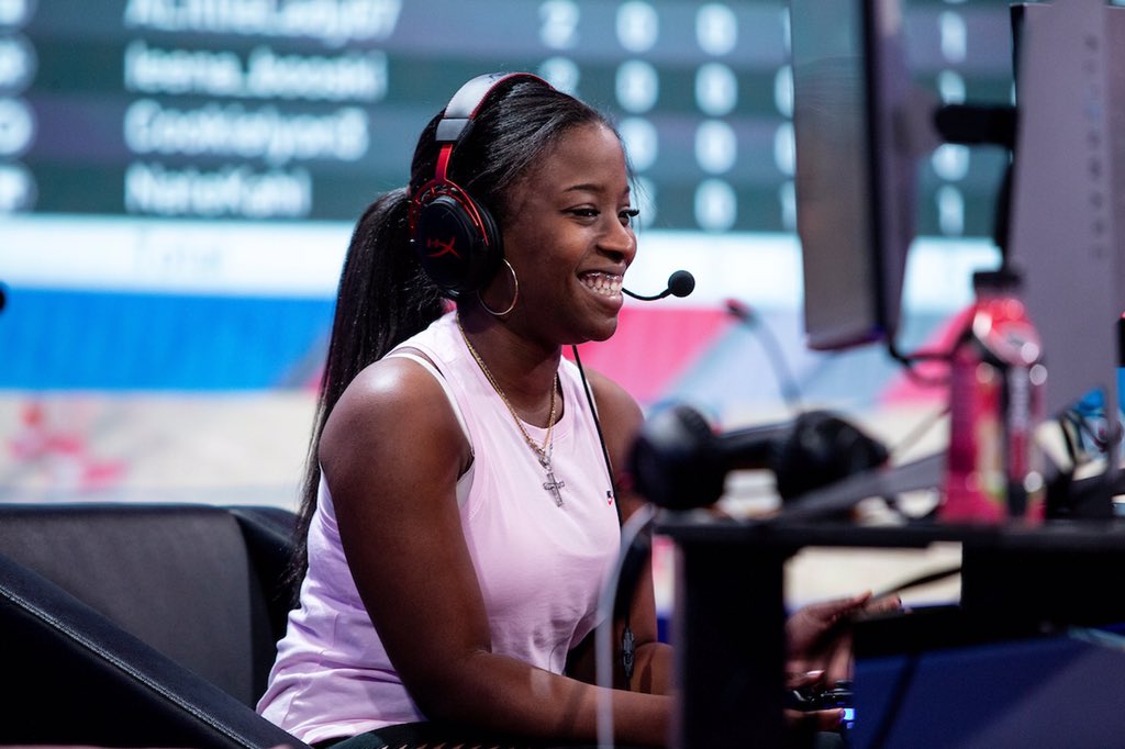 nbacares's tweet photo. In honor of #WomensEqualityDay, we look back at some of the best moments from the @nba2kleague Development Camp: Women in Gaming we hosted last week with our friends over at @ATT! https://t.co/EgAY8PzY3S