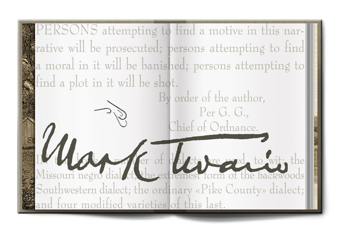 mental_floss's tweet image. &apos;Huck Finn&apos; begins: &quot;Persons attempting to find a motive in this narrative will be prosecuted; persons attempting to find a moral in it will be banished; persons attempting to find a plot in it will be shot.&quot; What do you make of this? #MentalFlossBookClub @HowLifeUnfolds #15Pages