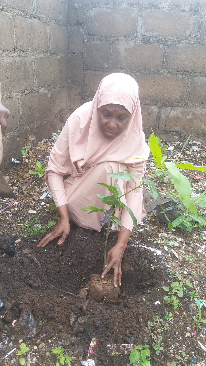 We planted trees with #youth #women  #community & #religious leaders in Kaduna State for #GreeningNigeria #OneBillionTreesforAfrica campaign thanks to leader @Tabijoda1 

@Afr100_Official @CIFOR @UNDRR @auggwi @restoreforward @GlobalLF @PeterTarfa @tangem2009 @andersen_inger