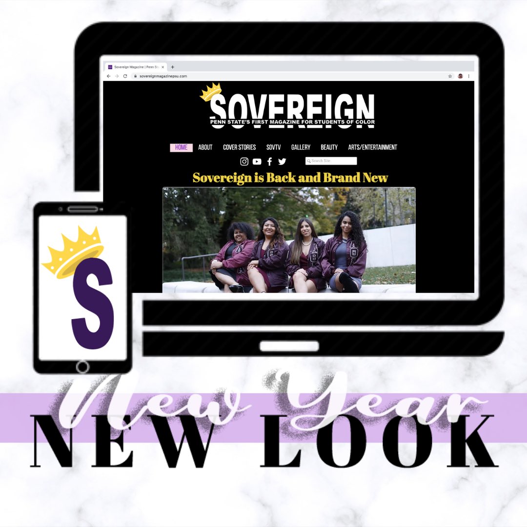 We’re excited to announce that Sovereign has gone through a brand refresh. This year we’ll have a new look and approach to advocating, supporting and providing the POC community at PSU. We hope that with the support of our community, we can work to make the POC community heard.