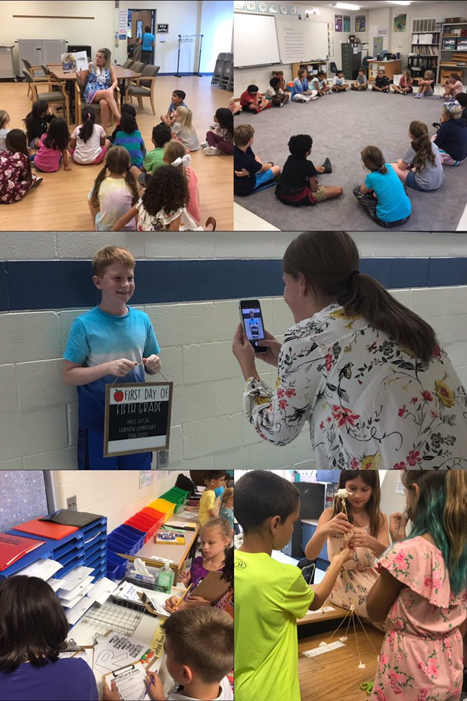 fairviewesfcps's tweet photo. We captured moments in which our students are already demonstrating their abilities to be communicators, collaborators and problem-solvers. @Region4FCPS #firstdayfairfax #falconsreturn https://t.co/rVdjzPv0rj