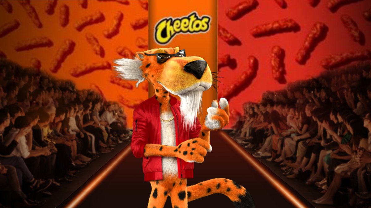 My latest project is glam, exclusive and sure to be straight fire: The Cheetos House of Flamin’ Haute runway show is going live in NYC on 9/5 at 6:45 p.m. ET. 

Give this tweet a like to stay in the loop. #CheetosFlaminHaute