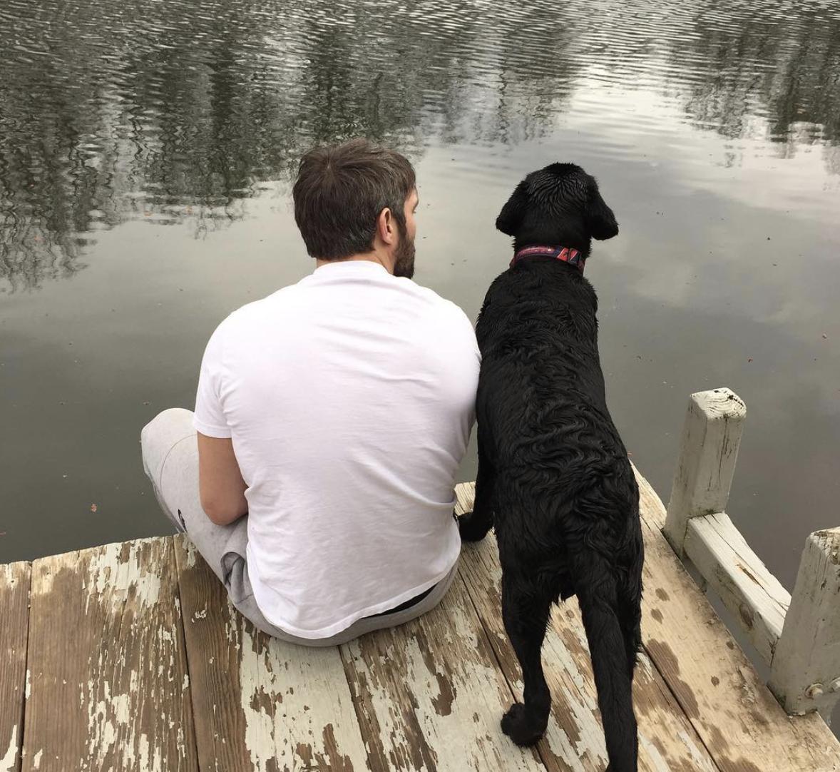 Capitals's tweet image. Mans best friend. #InternationalDogDay #ALLCAPS