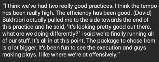 zachkruse2's tweet photo. #Packers QB Aaron Rodgers on the offense coming together: https://t.co/zYXOfIJSbY
