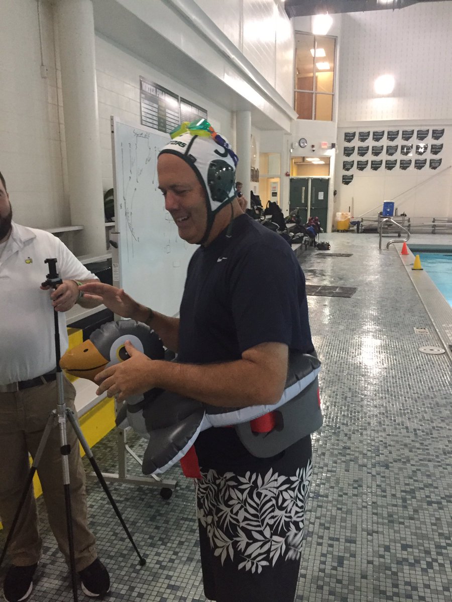 Past AD Mark Harden: I have a great idea! Let’s challenge all the sports to a competition!
10 Minutes Later AD Mark Harden: what do you mean we have water polo ?!?
Present AD Mark Harden: worst idea past me has ever had! I might die! #ADchallenge <a href="/OhioWaterPolo/">OhioWaterPolo</a>  @AvesAthletics