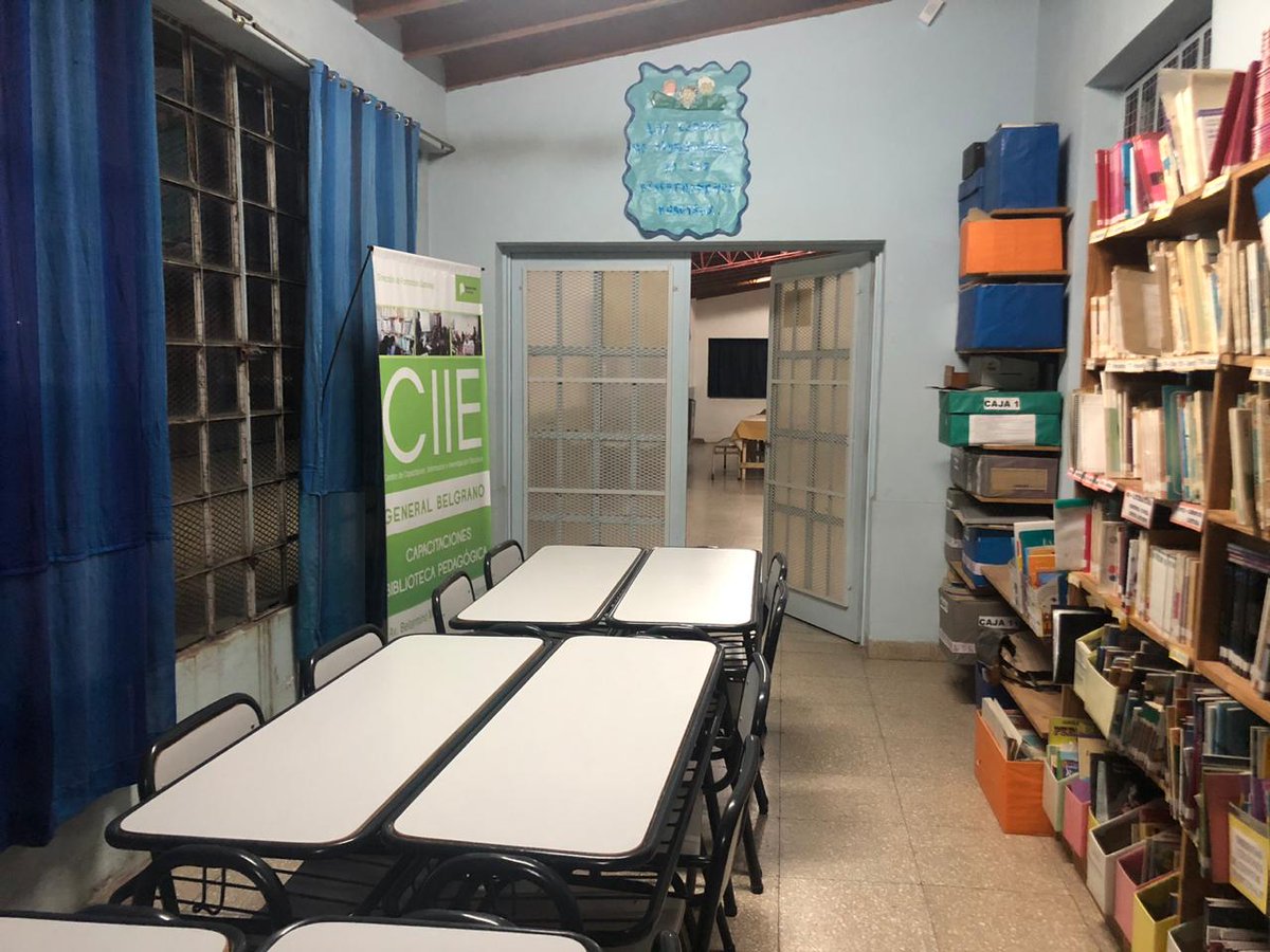 VicZorraquin's tweet photo. Acabo de visitar el @ciiebelgrano ¡Gracias Silvia por el intercambio que tuvimos! 👏
Aprendo mucho con cada una de estas charlas porque nos sirven para seguir fortaleciendo la Formación Continua de PBA @BAeducacion https://t.co/96HgVCDSNj