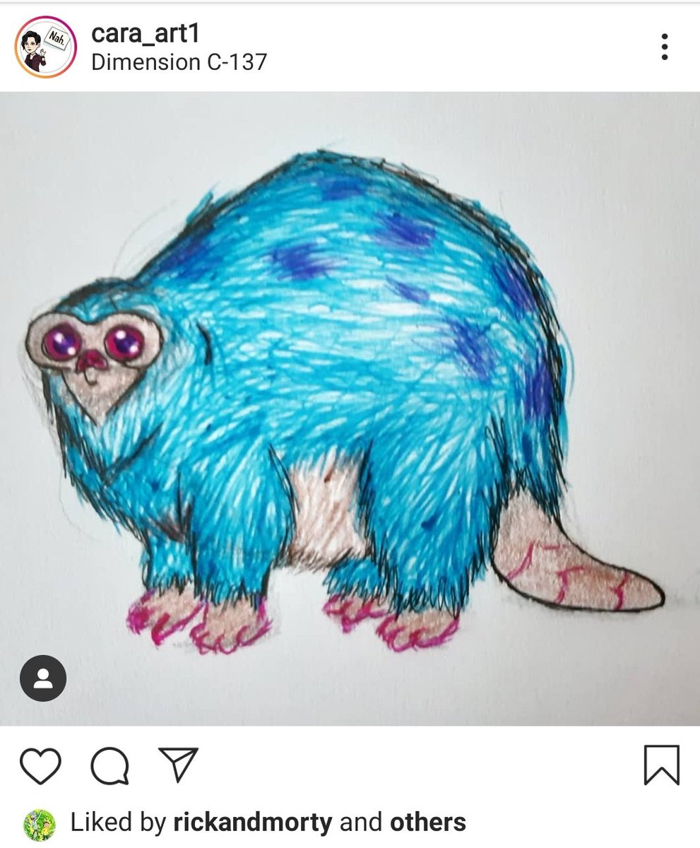 CaraArts's tweet photo. I see you @RickandMorty 😜😜😜 https://t.co/NGmdD32Ev0