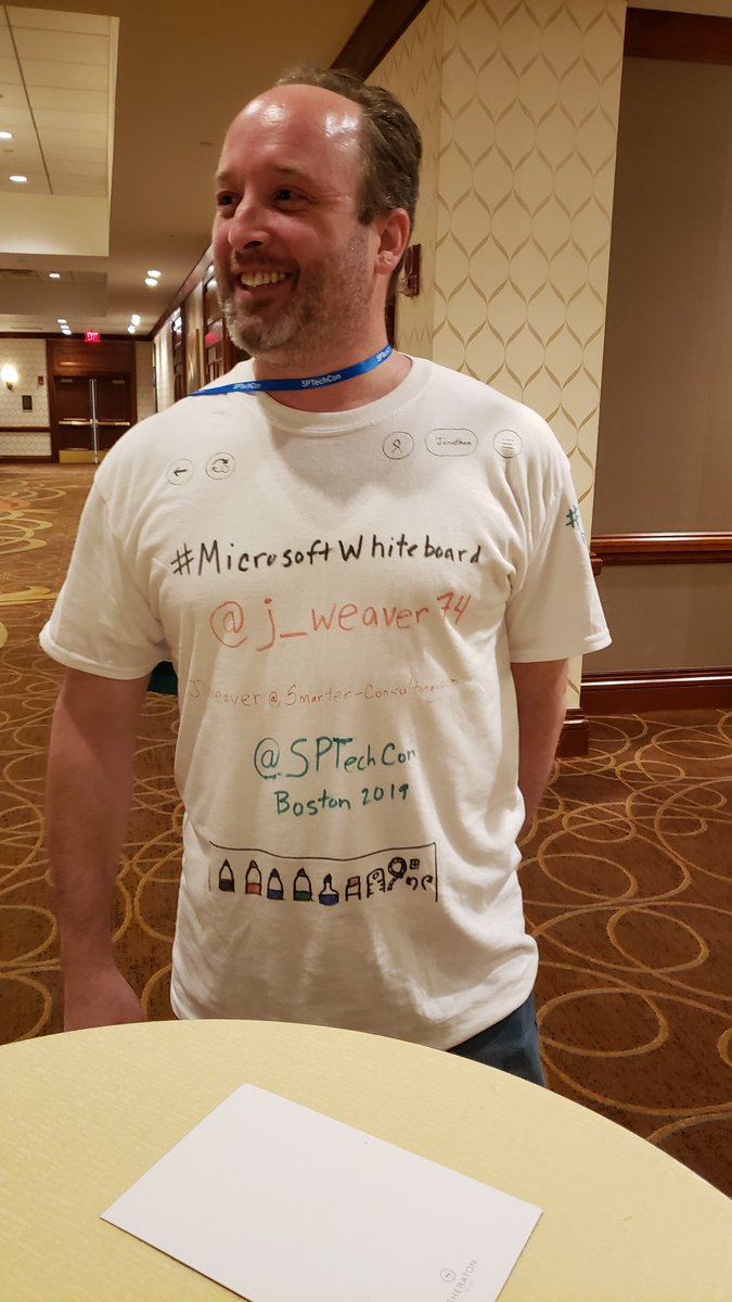 vladcatrinescu's tweet image. Just met the first #MicrosoftWhiteboard MVP at #SPTechCon Boston! @j_weaver74 #MVPBuzz