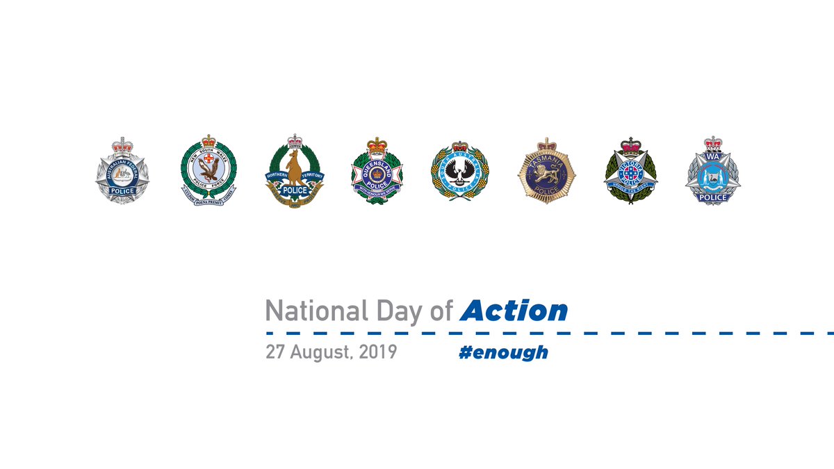 ACTPolicing's tweet photo. Today will see every police jurisdiction in Australia draw attention to the lives lost and the lives dramatically changed as a result of serious collisions on our roads, with a particular focus on rural roads. #NationalDayofAction #Enough More: https://t.co/NQTmU4yb2w https://t.co/NTVZD2rvYE