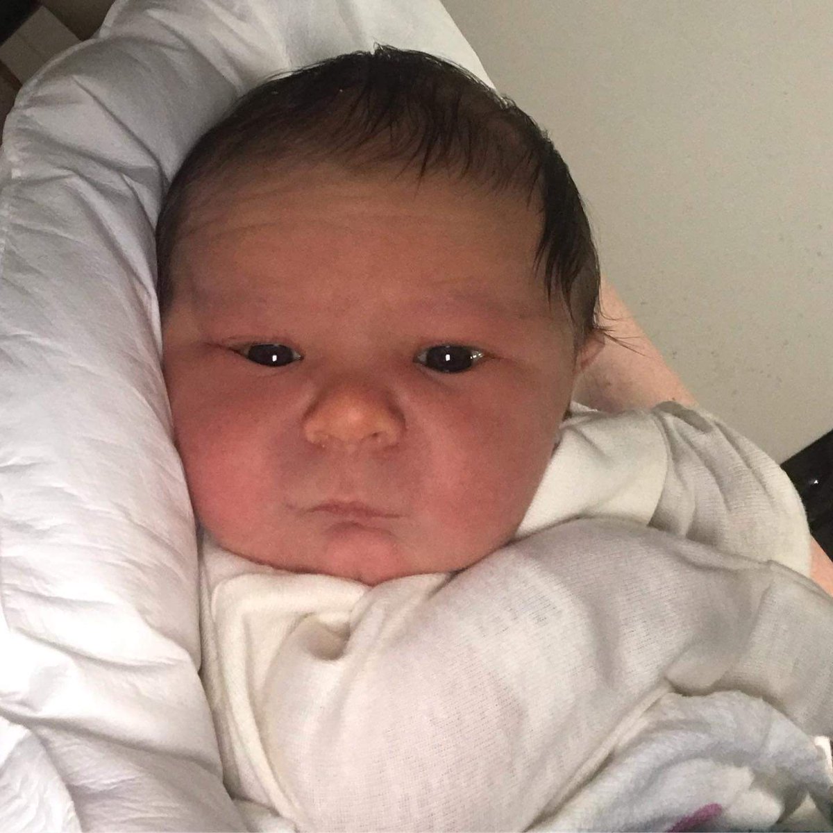 ReneChristian67's tweet photo. Grandbaby number 3. Grayson Alexander born 8/23. 10lbs 90z https://t.co/L9GYOO5UNB
