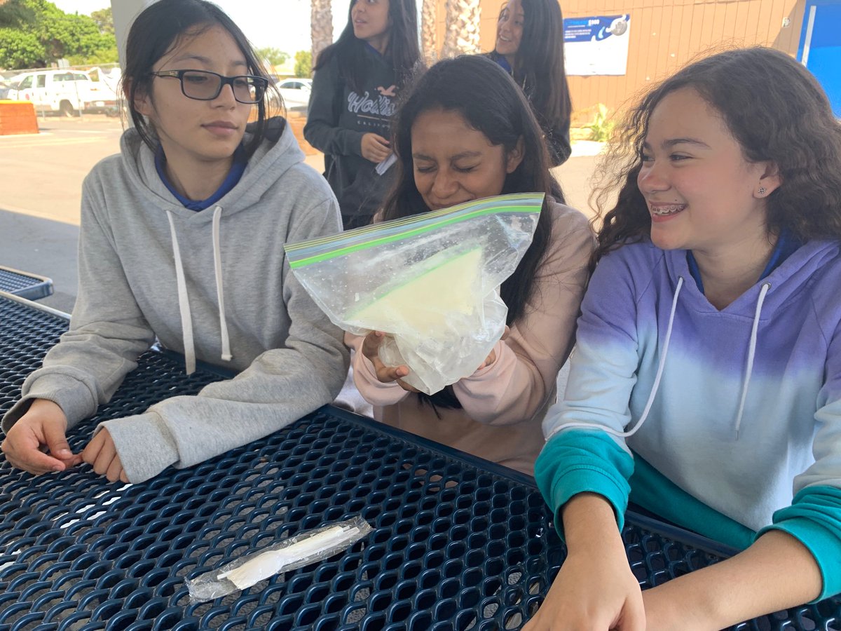 MrsMcCarter3's tweet photo. 8th Graders Making Ice Cream https://t.co/8EycOIlMl6