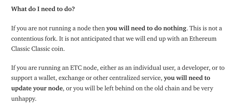 ETCCooperative's tweet image. IMPORTANT - About ETC “Atlantis” upgrade