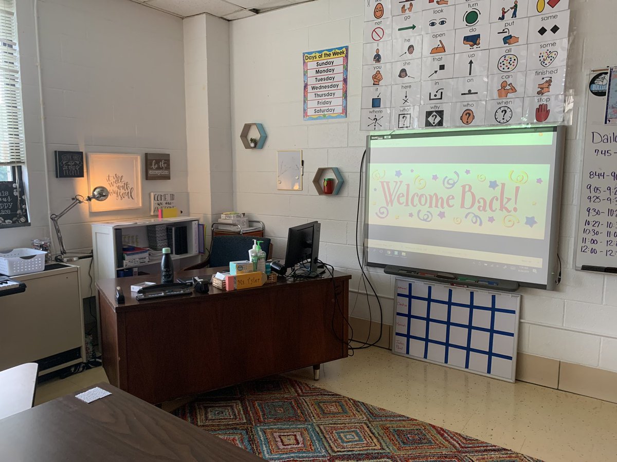 MsTyler4's tweet photo. I do whole heartedly feel that I have the best job on earth.  I work at the best school with the best admin team, an absolute dream of an assistant and the most extraordinary students anyone could ever ask for.  Here’s to the first day of many! https://t.co/8TcnAFPKuC