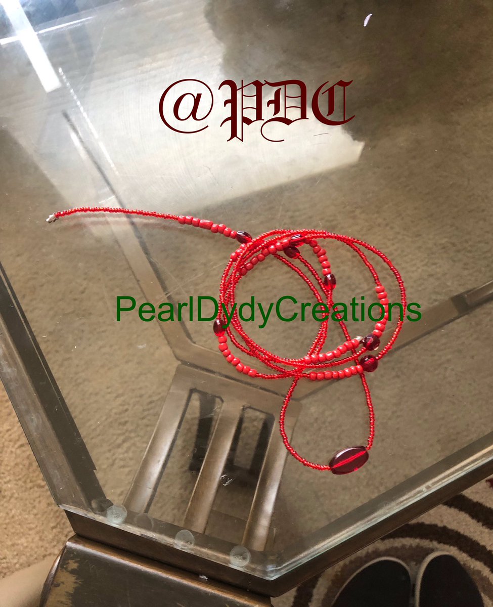 Customize Waist beads for a client🔥#pearldydycreations #@PDC