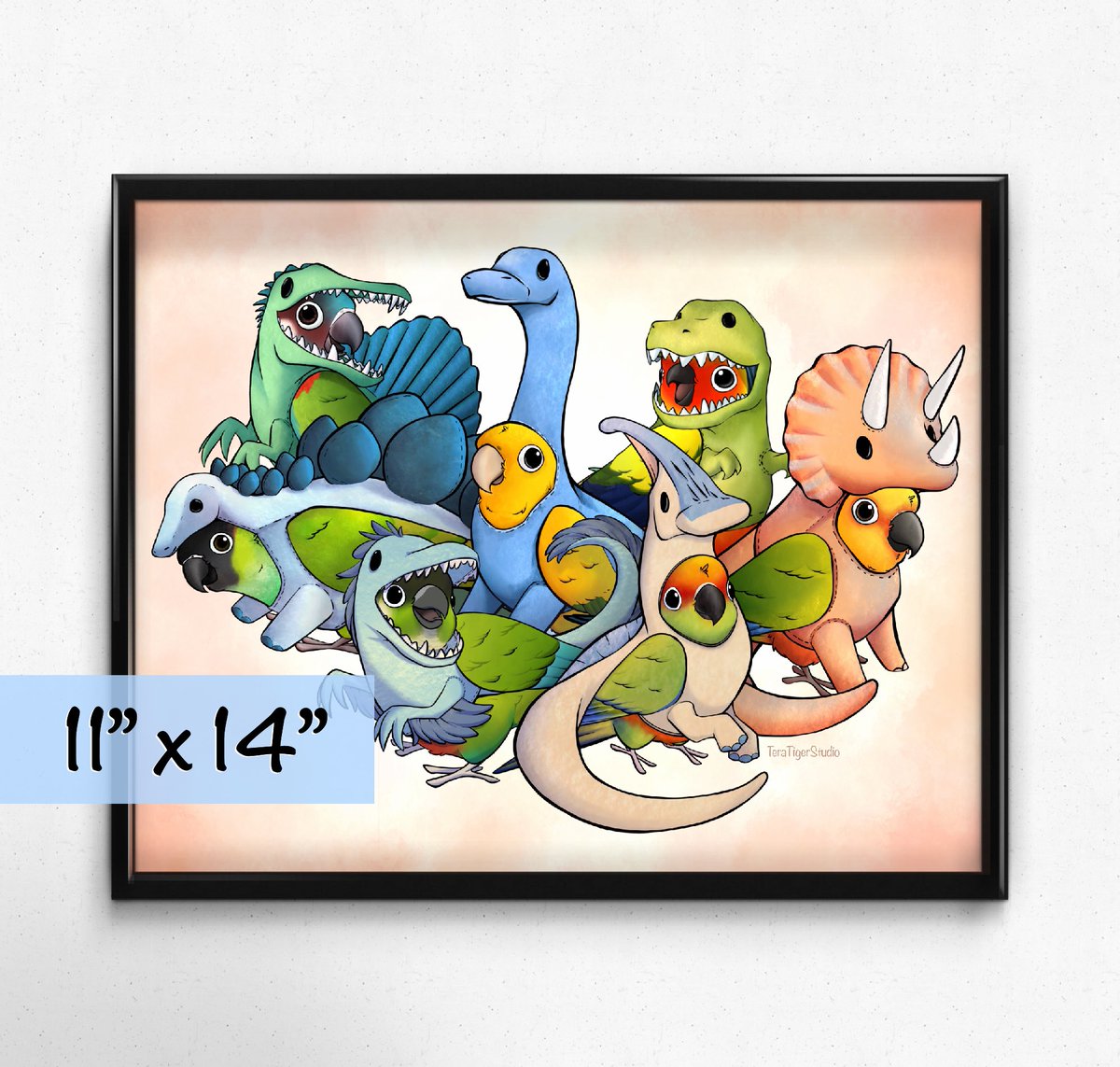 TeraTigerStudio's tweet photo. Finally activating the print listings today! I’ll have 5 of these guys available online and 2-3 of the Ball Python ones. https://t.co/jm4e9u1Wna
