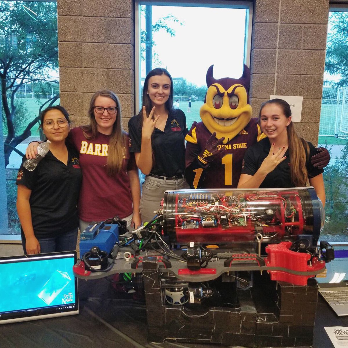 WeAreDesertWAVE's tweet photo. Desert WAVE at @asupoly βs Club Hub! Thank you to everyone that stopped by! We will be having our first meeting for new members on September 16th. Stay tuned to hear more! @ASUEngineering @ASU βοΈ #ASU #ASUPolytechnic #womeninstem #womeninengineering π€ https://t.co/f55SZtahPZ