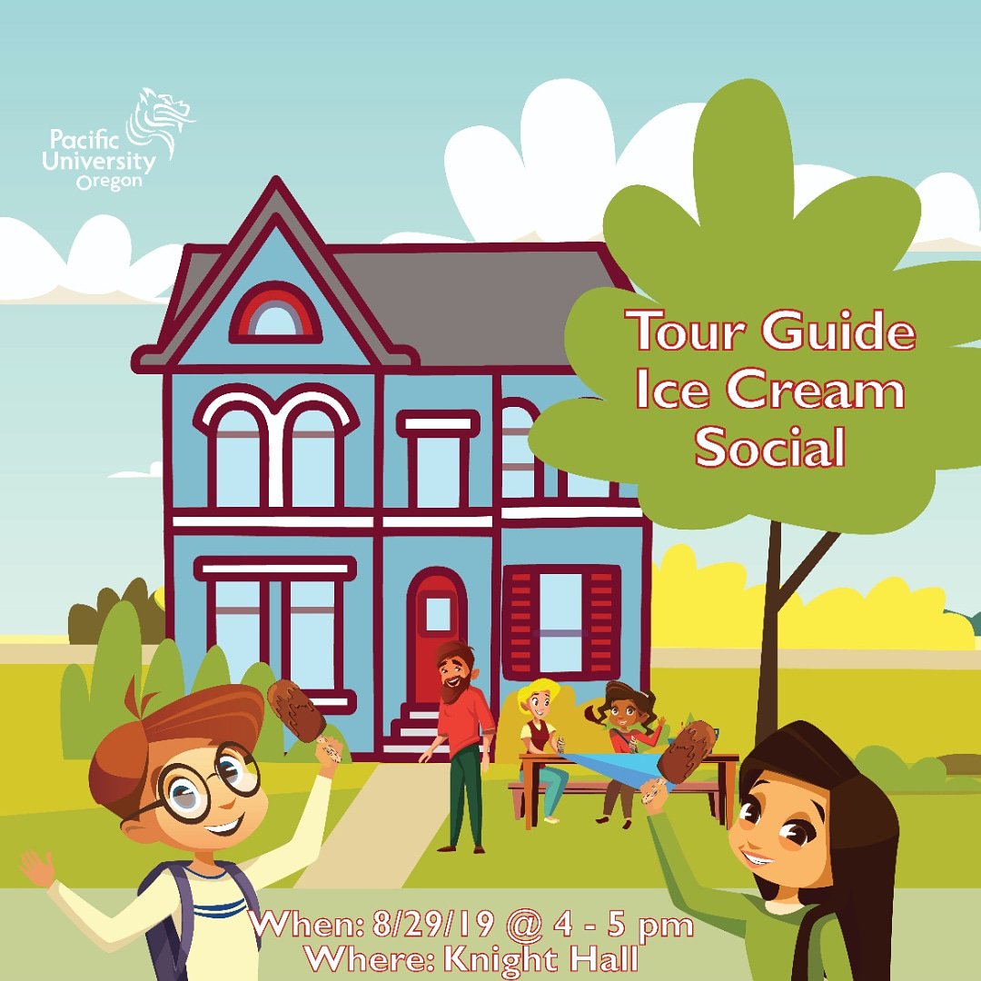 PacU_Admissions's tweet photo. Do you want to share your passion for Pacific w/ the world? Become a volunteer tour guide through UG Admissions and do just that. Come to the Tour Guide Ice Cream Social at Knight Hall on 8/29 @ 4pm to meet our tour guides and learn more about joining the team! #pacificu #goboxer https://t.co/q4UPTEWVuW