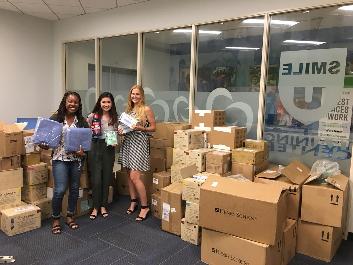 SFEFoundation's tweet photo. We received over 100 boxes of donated dental supplies from the Henry Schein Cares Foundation! Thank you to @HenrySchein for your continuous support and helping us deliver Smiles for Everyone 🦷😀

#SmilesForEveryone #GivingBackSmiles #CelebrateEverydayMiracles https://t.co/D77KueLumF