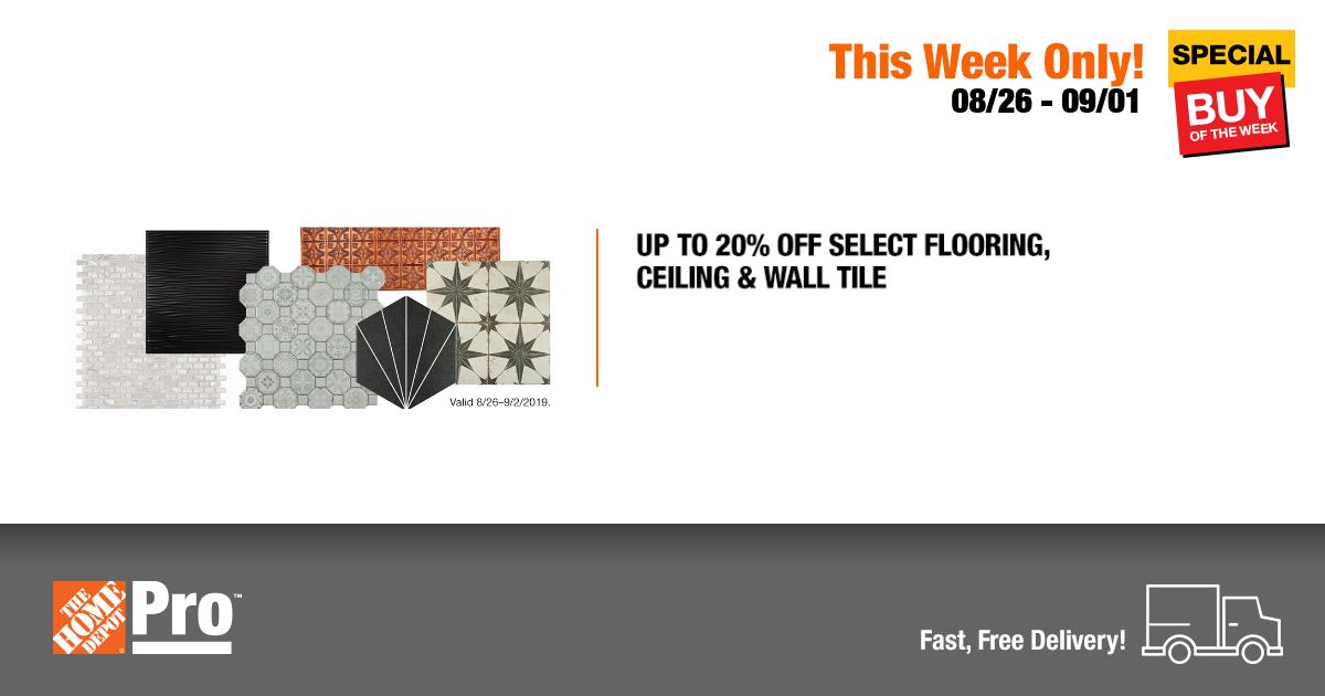 Home Depot Flooring Special This Week | Home Depot Flooring