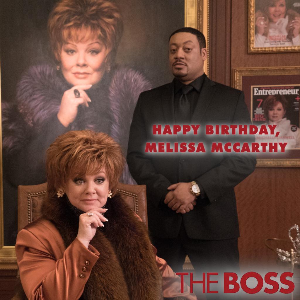 Happy Birthday, Melissa McCarthy!
 