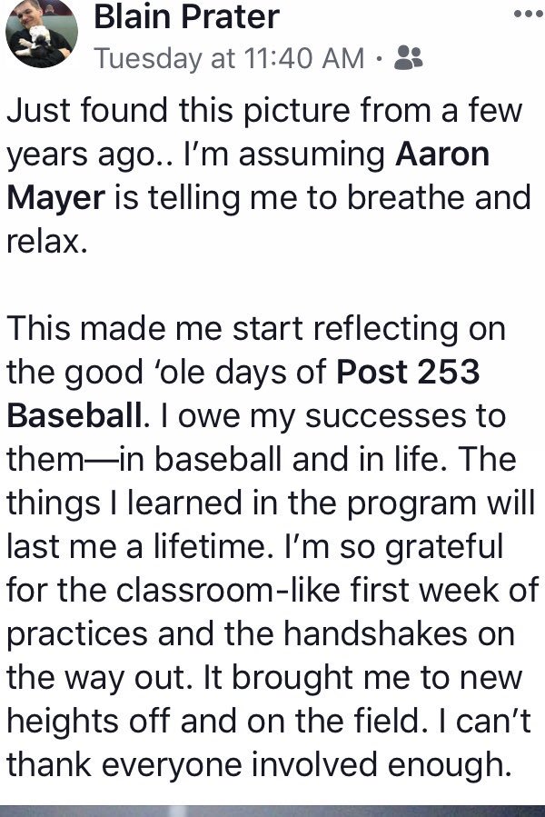 253Baseball's tweet photo. Looking for a summer program to help you be your best? Tryouts for the next generation of #253Family will be held Sunday 9/8/19 at Butch Lucas Field! https://t.co/lA9Ep1JjP8