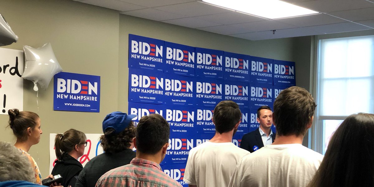 JSheuchenko's tweet photo. Huge news out of Concord today. #TeamBiden office opened AND superstar @RepDenny stopped by! #nhpolitics https://t.co/t2oX9JSSbK