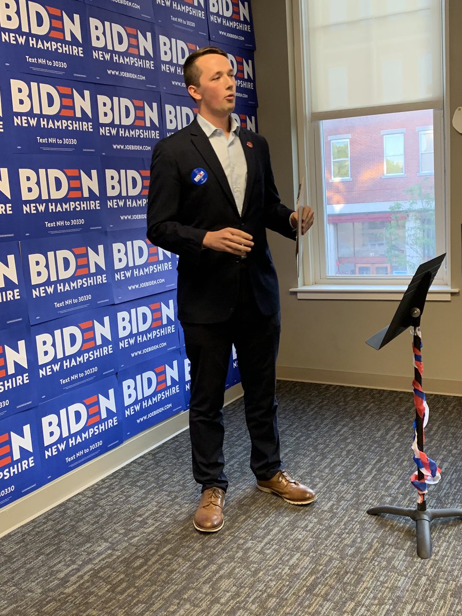 JSheuchenko's tweet photo. Huge news out of Concord today. #TeamBiden office opened AND superstar @RepDenny stopped by! #nhpolitics https://t.co/t2oX9JSSbK