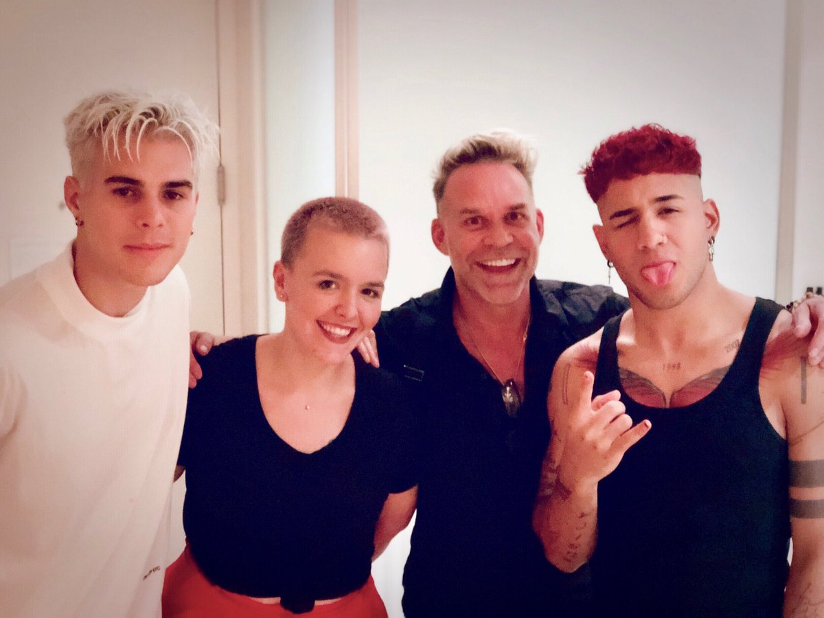 Talented, kind, colorful (with our help) and ready for the VMA’s! #VMAs #CNCO <a href="/thesalonproject/">the salon project</a> <a href="/GoldwellUS/">GoldwellUS</a> #richardcamacho <a href="/ZabdielDeJesus/">Zabdiel De Jesús</a> <a href="/CNCOmusic/">CNCO</a> <a href="/Richardcamfans/">Richard Camacho Fans</a>