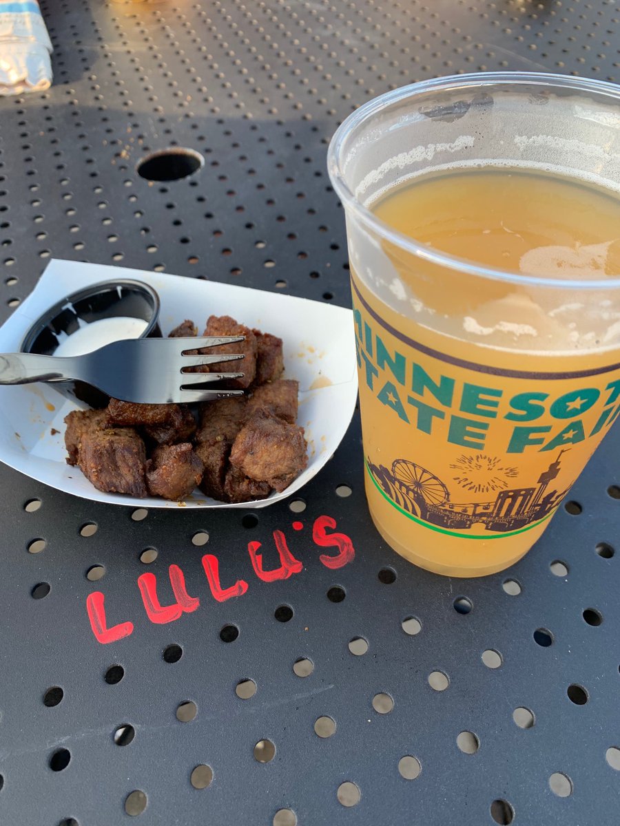 PureTapBeer's tweet image. It’s a GREAT Day at the MN Get Together!! ⁦@surlybrewing⁩ ⁦@MNStateFairDay⁩ #lulusatthefair