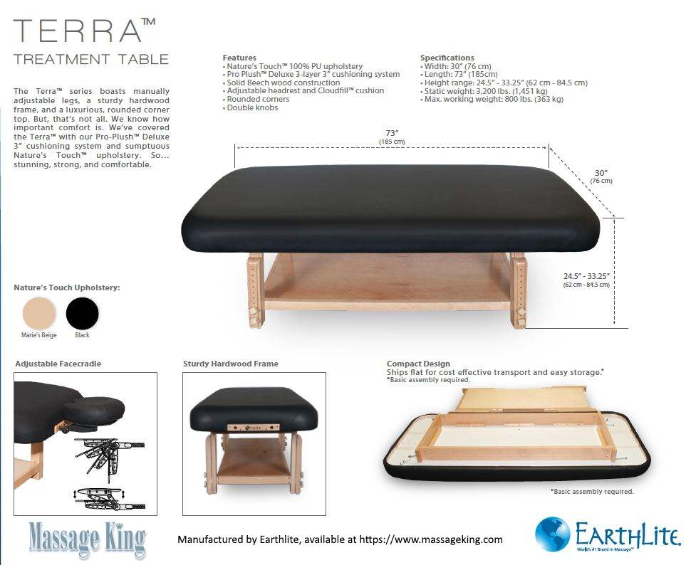 A price so low.. we are not allowed to show it to you. Earthlite's most affordable stationary wood table. And.. you're going to love it!  Click for more information. 
massageking.com/terra-treatmen…