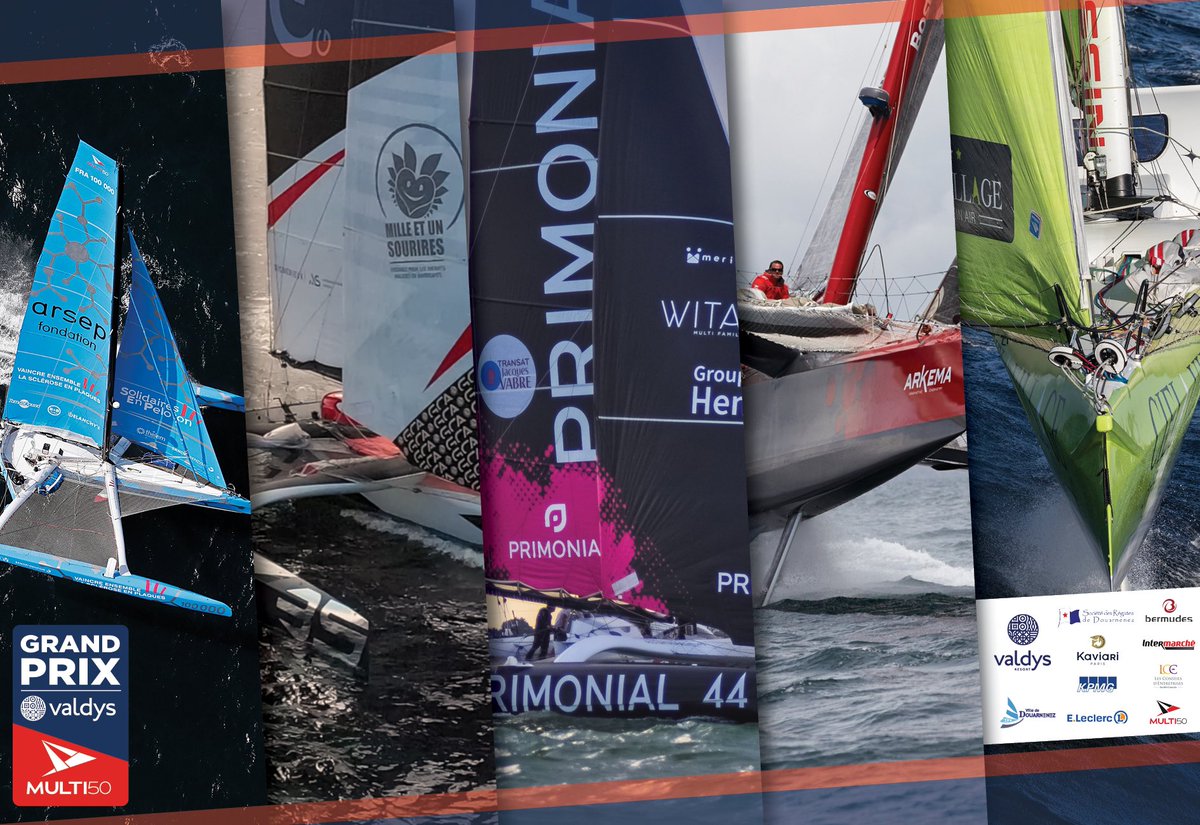 ⛵️J-1 avant le début de la deuxième édition du Grand Prix Valdys Multi50 à Douarnenez 📝 Réservez votre séjour en première loge ici 👉🏼bit.ly/2YZd9Mr #multi50 #trimaran #douarnenez #grandprixvaldys