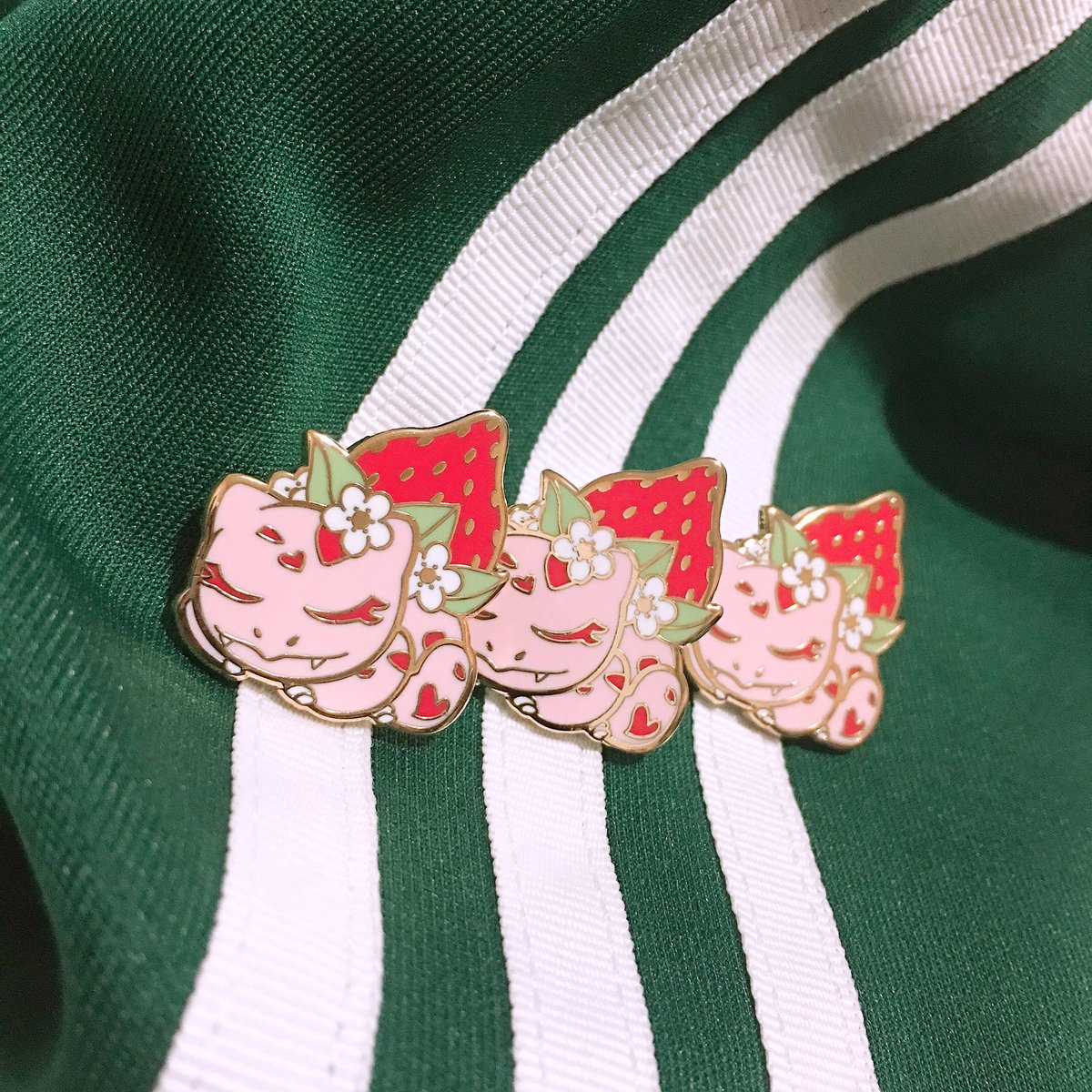 npcbazaar's tweet photo. A big batch of STRAWBASAURS now back in stock! Head to our Etsy page to pick yours up today! π
https://t.co/nCSMXfYFzY
#strawbasaur #Bulbasaur #strawberries #pink #Nintendo #pokemon https://t.co/sjPJ4s3lth