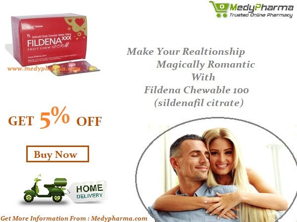 Fildena 100 Mg Chewable