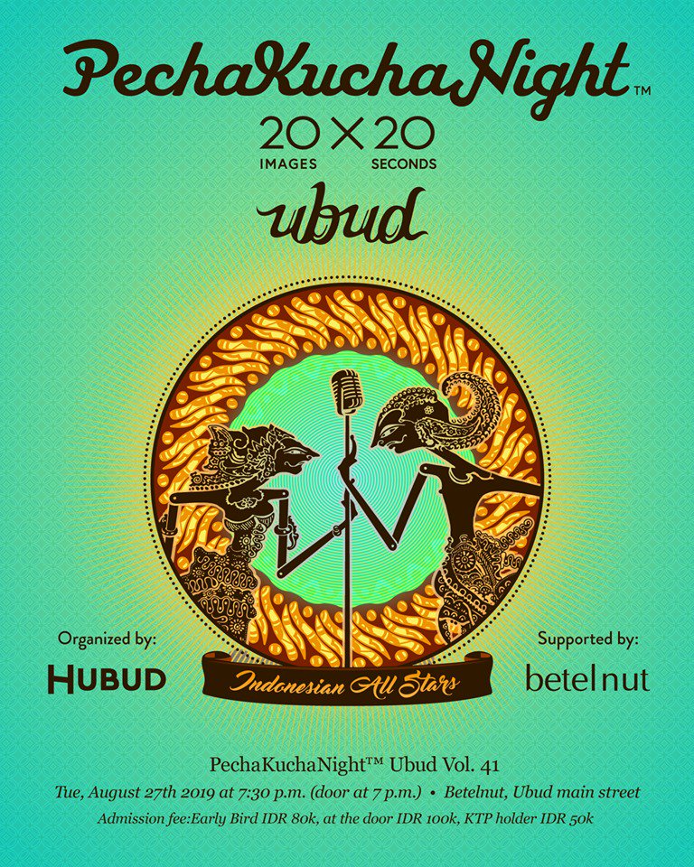 PechaKucha Night Ubud- The Indonesian All- Stars, tonight! - mailchi.mp/4f12b7bc1133/p…