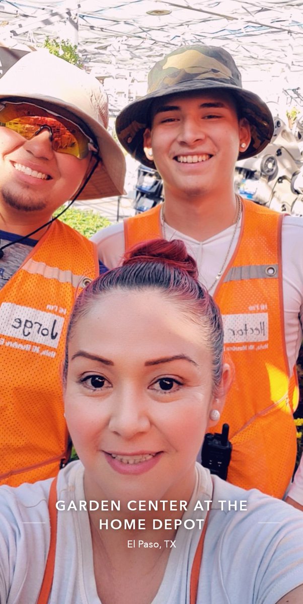 Thanks to the lot loaders for helping us out today in garden