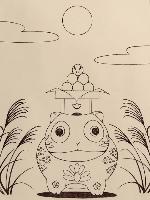 トンちゃん夏休み(違
#東京展 
