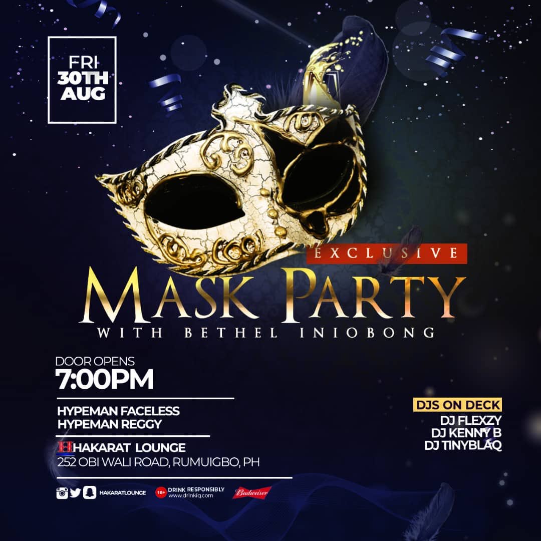 Hakarat_mall's tweet photo. This Friday! Exclusive Mask Party with @ini_bethel π₯ https://t.co/qntfG8nULt