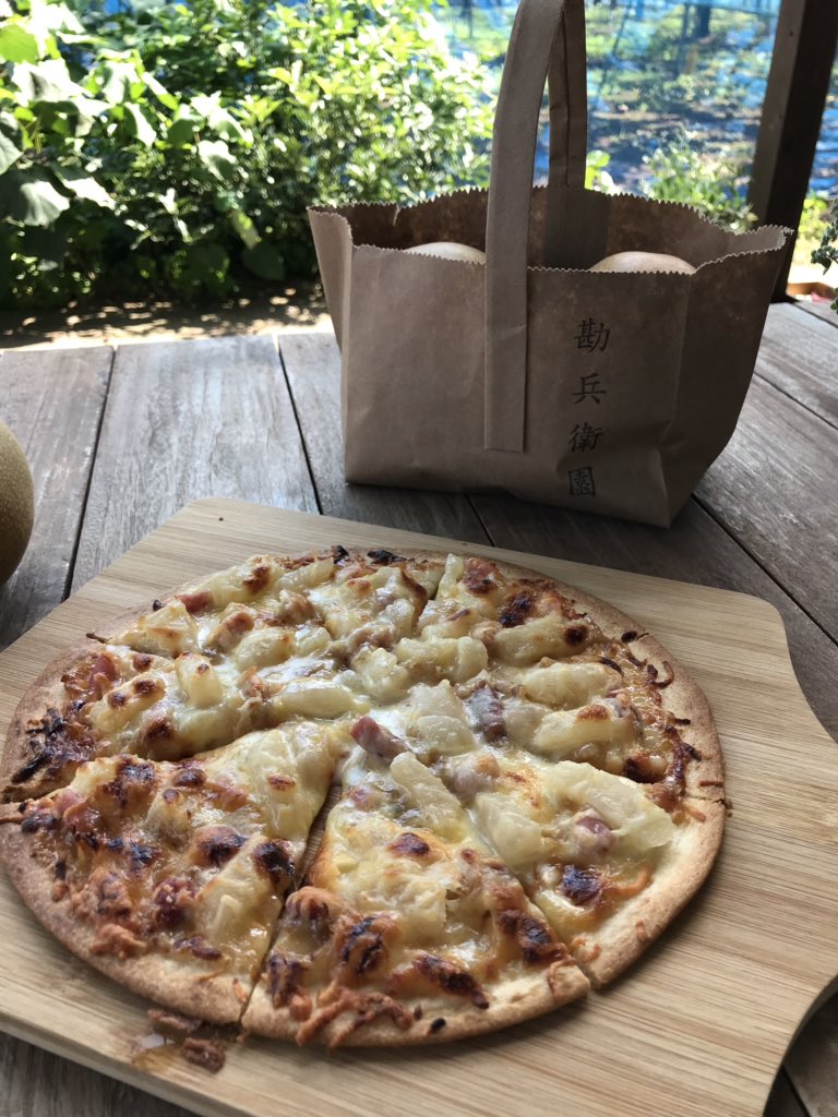 公式 Ride ライド パニアケースに梨を入れて帰りました 幸水も豊水もみずみずしくて美味しいです