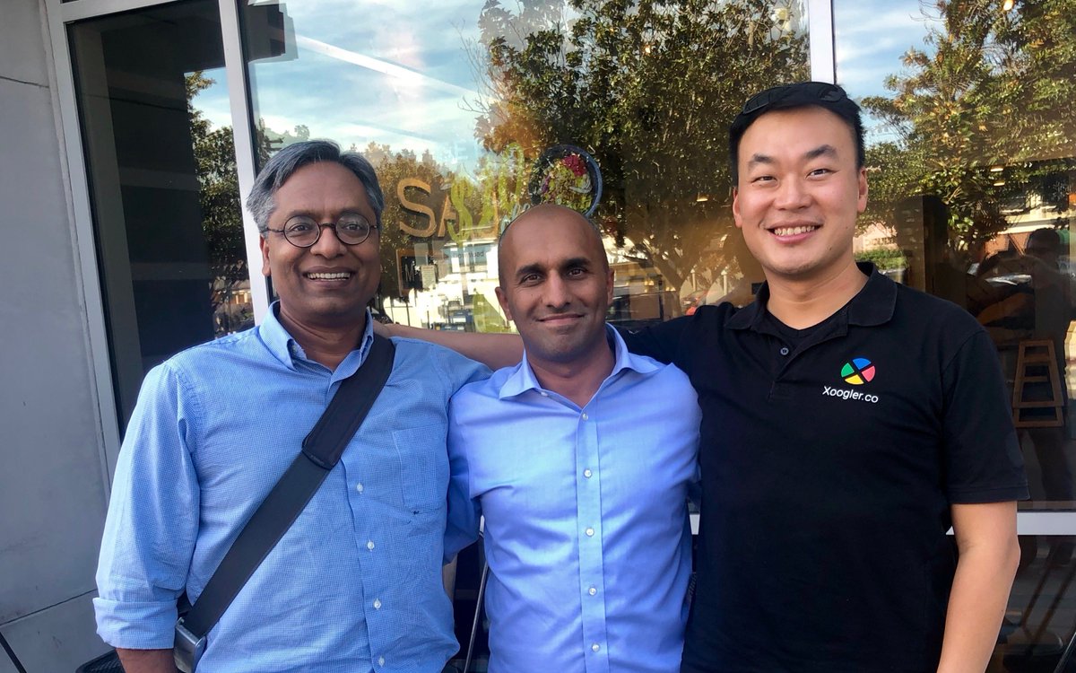 ChristopherFong's tweet image. The best part of Xoogler.co is the people that you get to meet that genuinely care & are helpful. I invited @Qasar & Vibhu Mittal to be advisors for as they were helpful for my own startup & knew they would be as well for other Xooglers