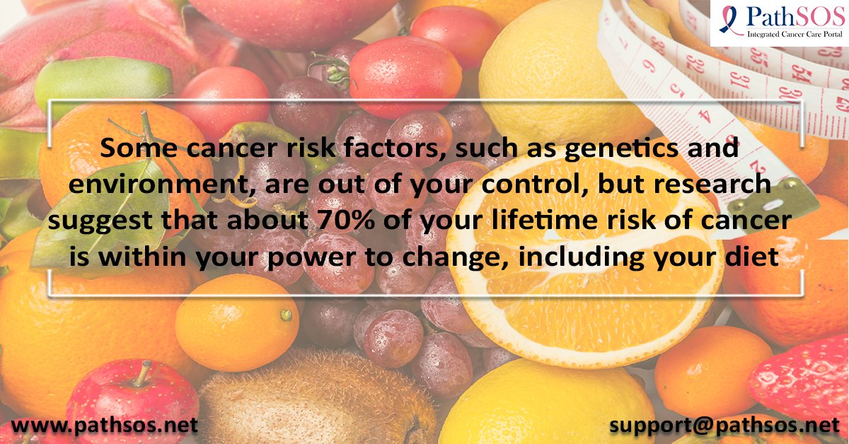 To lower your risk for many types of cancer—as well as other serious diseases—aim to build your diet around a variety of #antioxidant-rich fruit and vegetables, nuts, beans, whole grains, and healthy fats.  
#cancer #diet #healthyliving