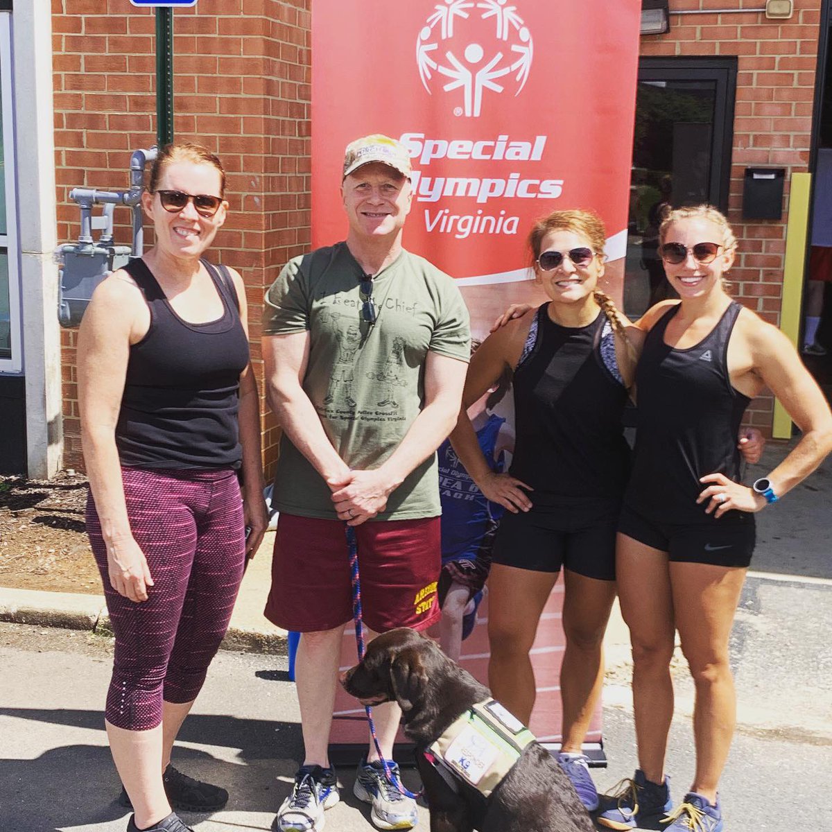 PTOT_FCPS's tweet photo. This past weekend, a few team members from @PTOT_FCPS participated in a fundraiser for Special Olympics Virginia with @FairfaxCountyPD; a friendly competition with The Chief! https://t.co/6DHKufCNy0