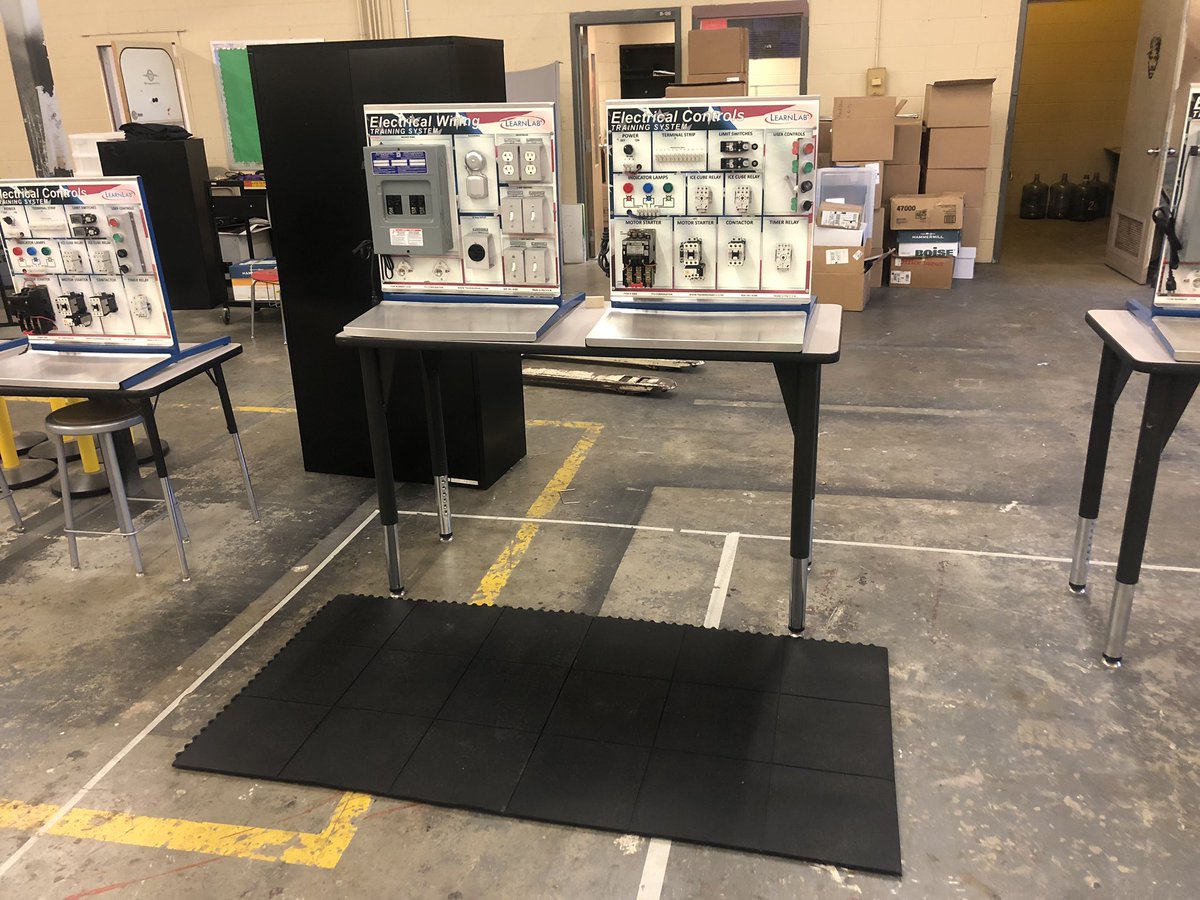 MHSIndMain's tweet photo. Summer is over and a lot of hard work has been done, but the Industrial Maintenance program at Minor High School is officially ready for this school year! #CTE #JEFCOEDCTE #MINORHS #JEFCOEDJourney https://t.co/6CpUku5LPJ