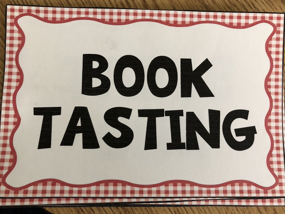 d61Terlau's tweet photo. It was book tasting day in Room 4! Students are excited to finally get their hands on books in their new classroom! #D61learns @D61Lace @D61Press https://t.co/QLilCGUrwd
