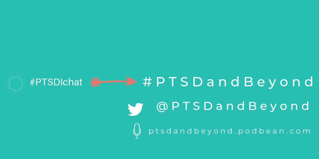 DebraLindh's tweet photo. #PTSDIchat is now #PTSDandBeyond! Same place and time - @PTSDandBeyond
More guests and topics - lots of cool stuff to be announced! https://t.co/H6v4JFWugv