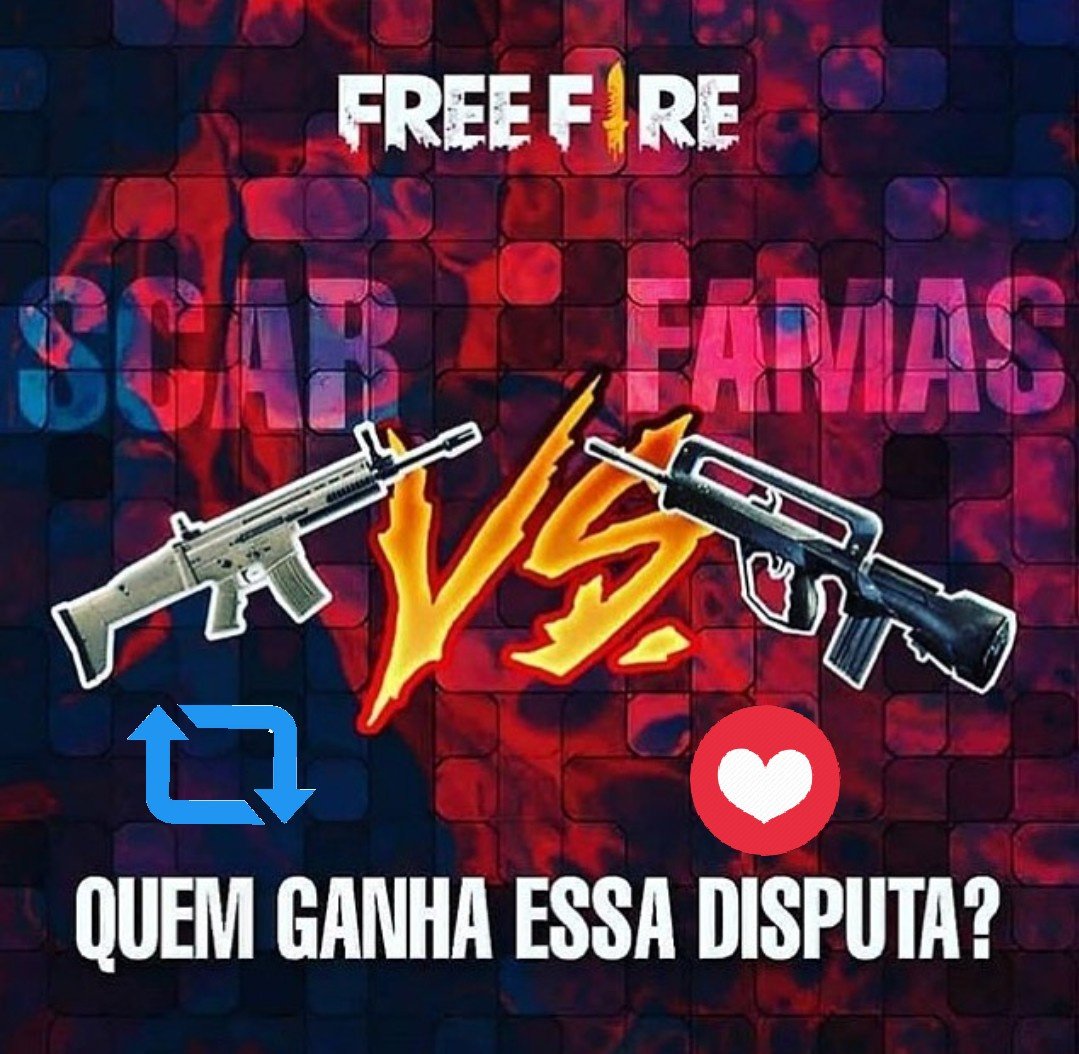 Qual vocês acham melhor?
Scar: RT
FAMAS: FAV
