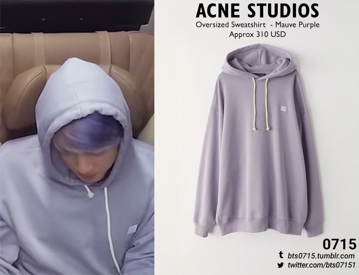 acne oversized sweatshirt