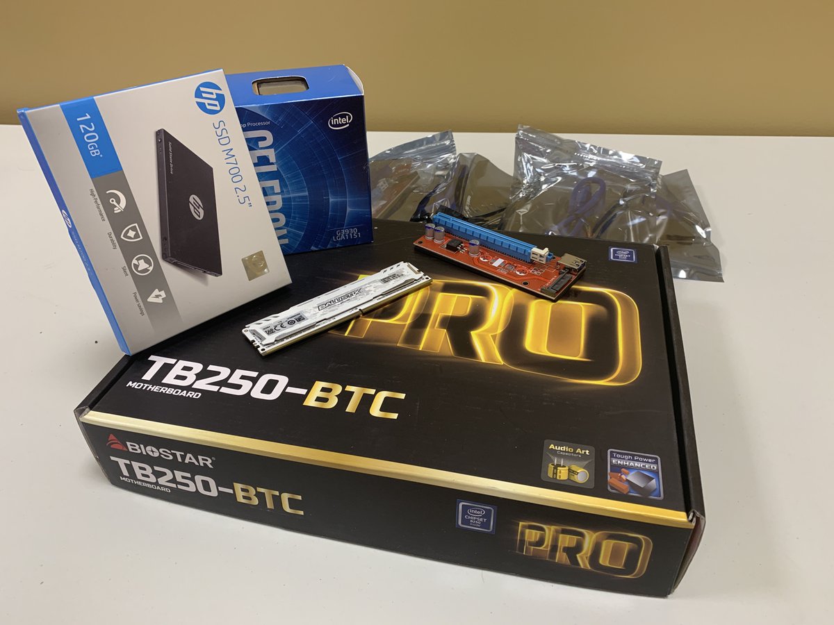 We partnered with <a href="/MinerDudeLLC/">Minerdude LLC</a> to giveaway a GPU rig kit for every 500 likes on our latest Minerdude riserless review video! Watch it @ the #VoskCoin YT channel &amp; Enter the free giveaway here! #Minerdude #GPUMining voskco.in/FreeGear