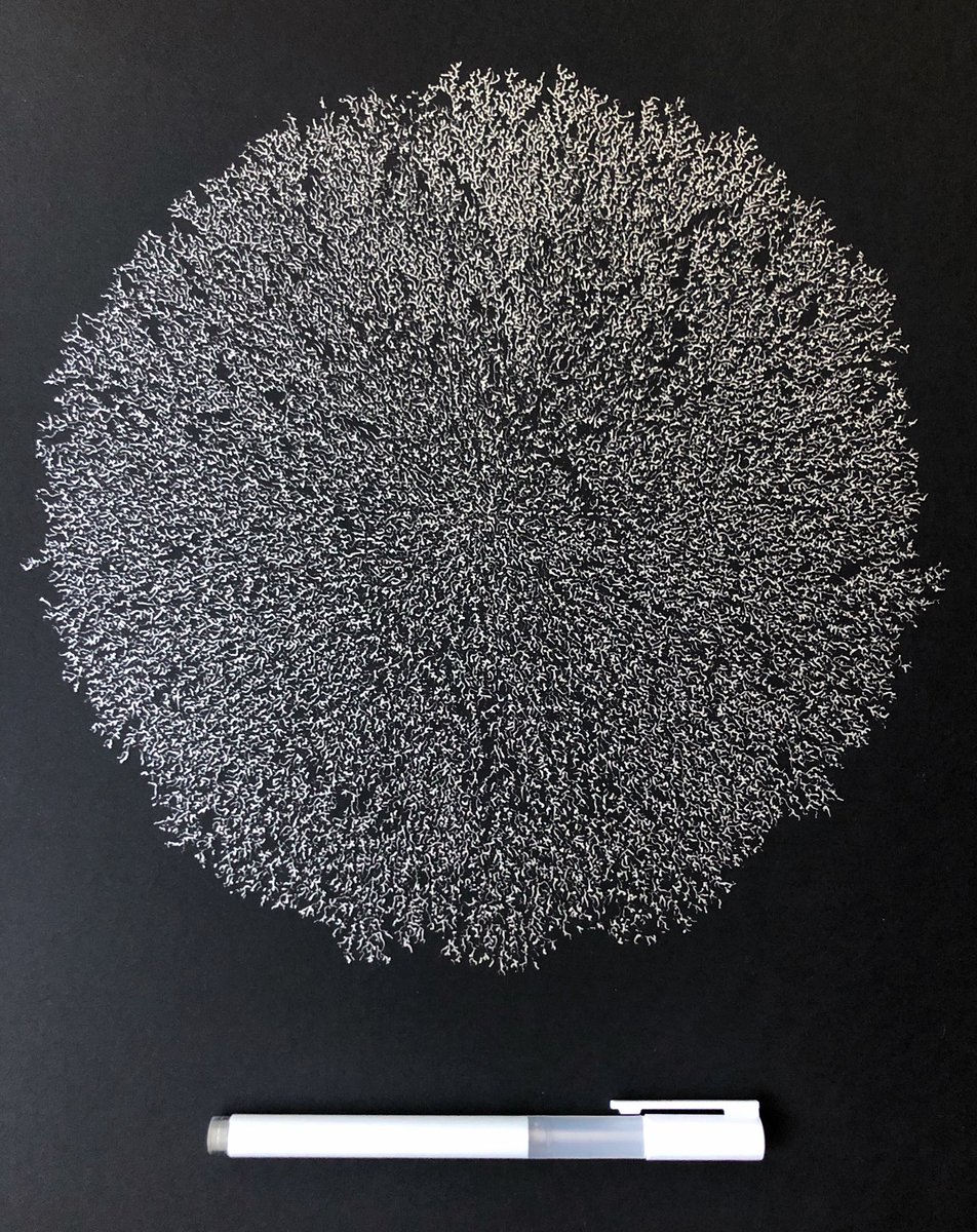 __lw's tweet photo. Trying for organic looking growth #plottertwitter https://t.co/fDn9rZFNmJ